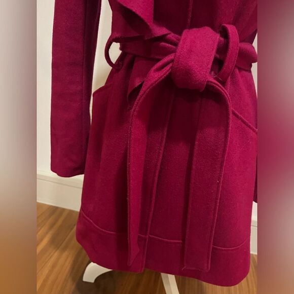 Emmelee ruffle trenchcoat jacket size small  - Picture 4 of 9